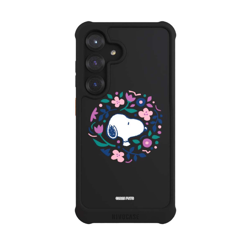 Galaxy S25 NIVOmax Snoopy Flowers