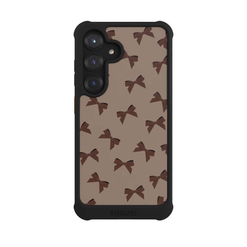 Samsung Galaxy S25 NIVOmax Christmas Bow Pattern