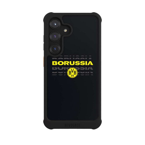 Samsung Galaxy S25 NIVOmax Borrussia Gelb Schwarz