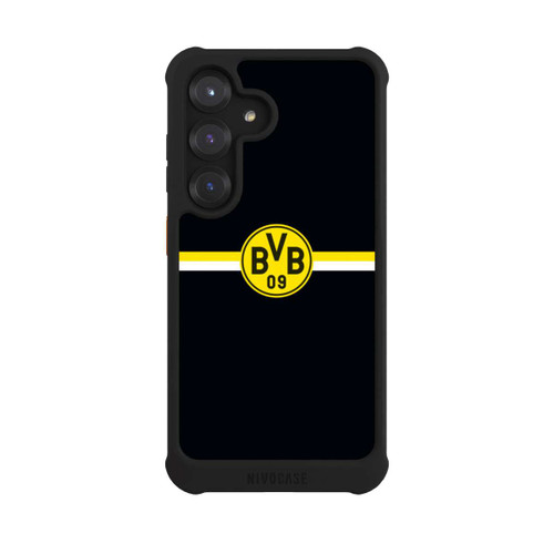 Samsung Galaxy S25 NIVOmax BVB Logo Streifen