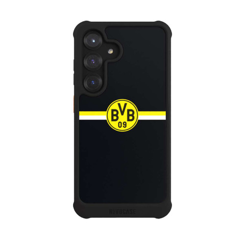 Samsung Galaxy S25 NIVOmax BVB Logo Streifen