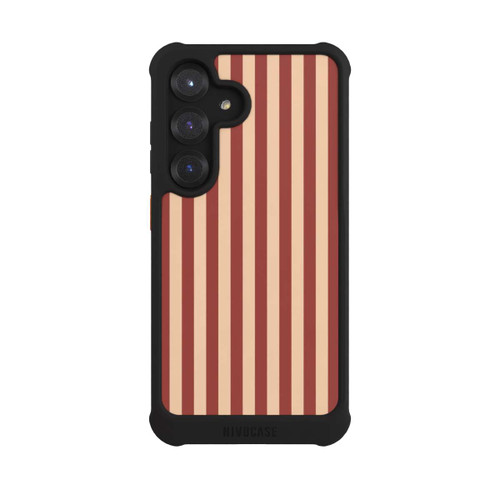 Samsung Galaxy S25 NIVOmax Streifen Tan