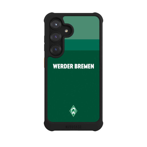 Samsung Galaxy S25 NIVOmax Werder Bremen Schriftzug Raute