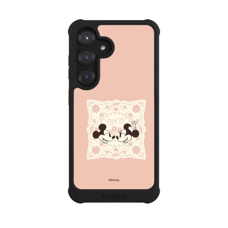 Galaxy S25 NIVOmax Minnie und Micky Forever Rosa
