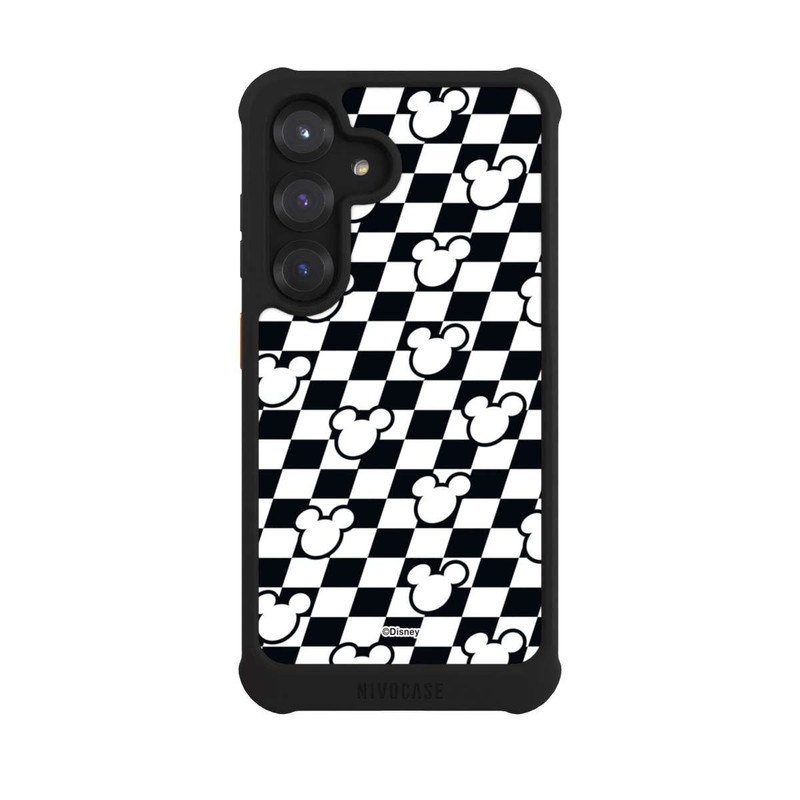 Galaxy S25 NIVOmax Happy Racing Pattern Mickey Mouse Motorsport