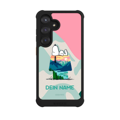 Samsung Galaxy S25 NIVOmax Snoopy Outdoor Customisable