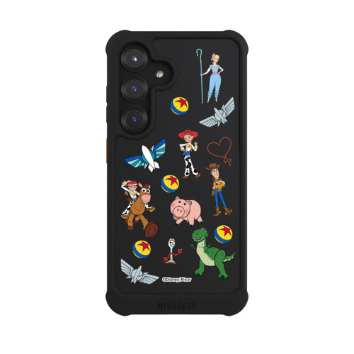 Samsung Galaxy S25 NIVOmax Toy Story 5 Hero Toys Pattern Transparent