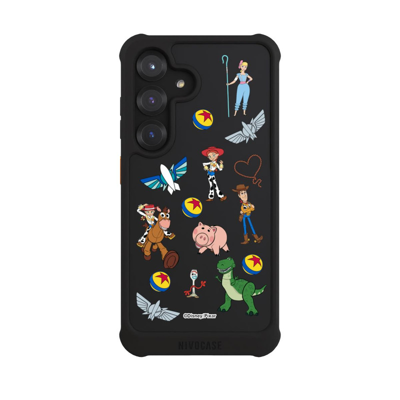 Galaxy S25 NIVOmax Toy Story 5 Hero Toys Pattern Transparent