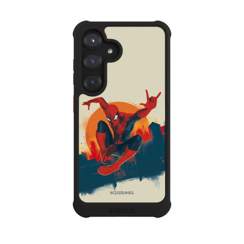 Samsung Galaxy S25 NIVOmax Spider-Man Hero Force beige