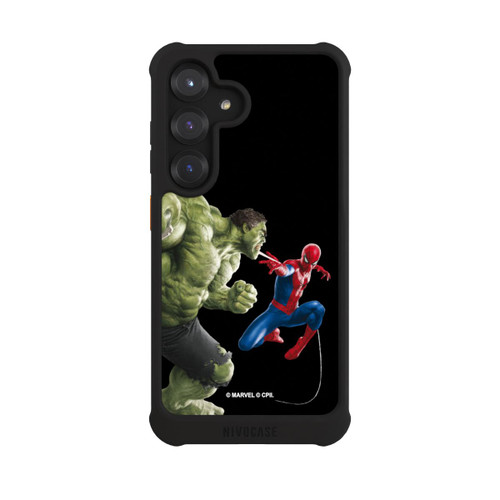 Samsung Galaxy S25 NIVOmax Spider-Man und Hulk