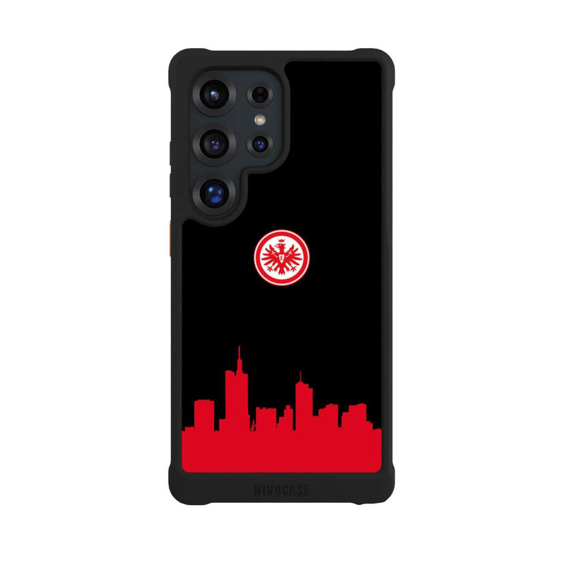 Galaxy S25 Ultra NIVOmax Eintracht Frankfurt Skyline Rot