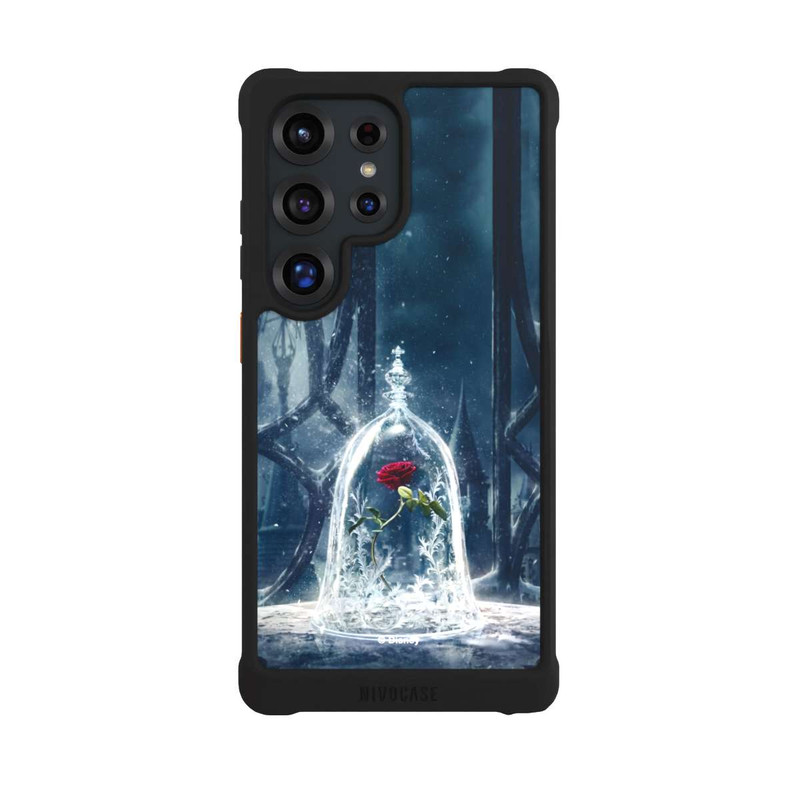 Galaxy S25 Ultra NIVOmax Rose Under Glass Movie
