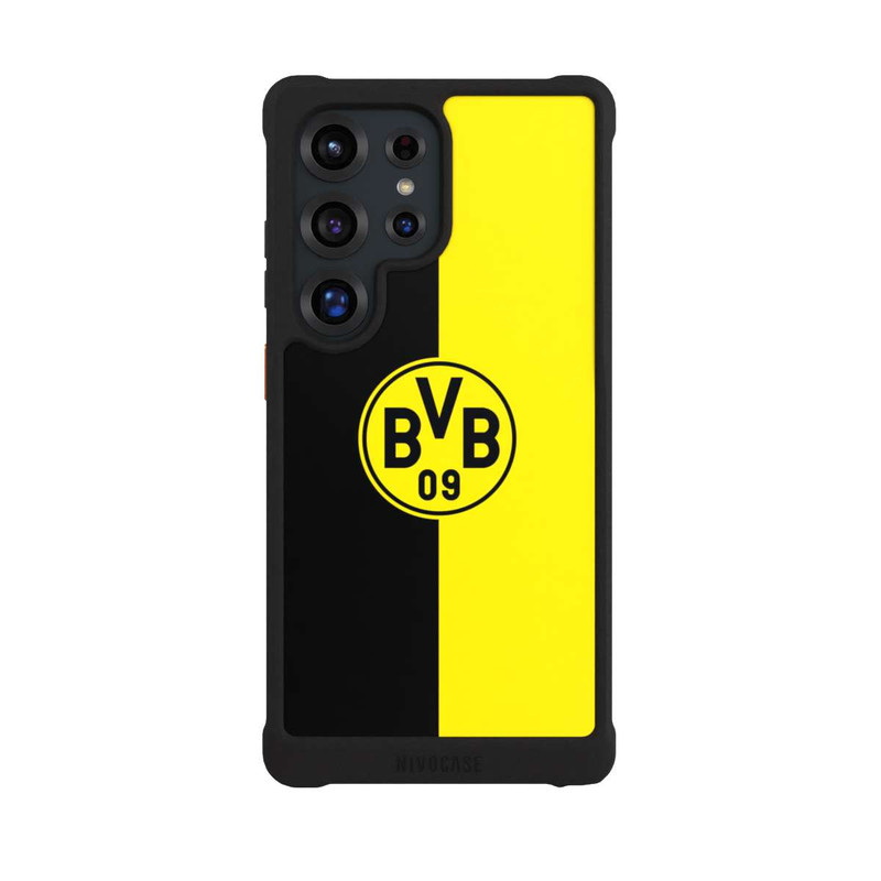 Galaxy S25 Ultra NIVOmax BVB Noir / Jaune