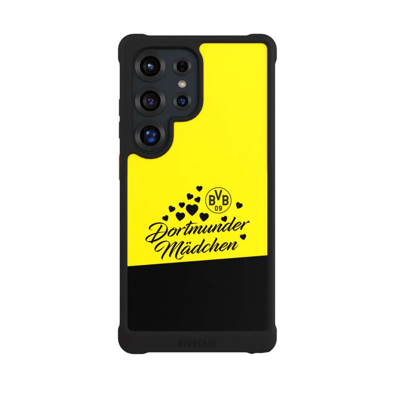 Galaxy S25 Ultra NIVOmax BVB Dortmunder Mädel Herzen