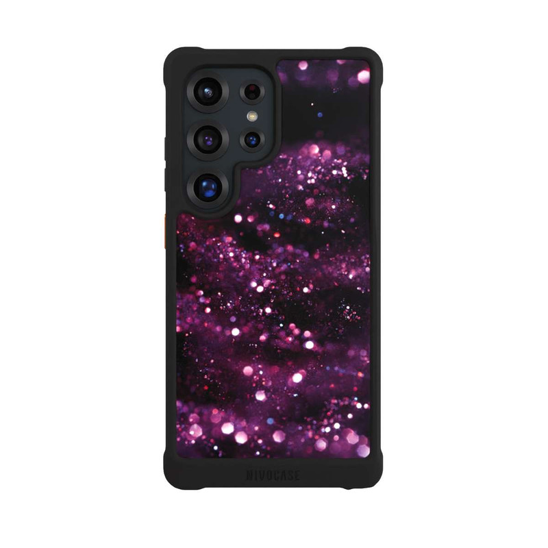 Galaxy S25 Ultra NIVOmax Étincelles violettes