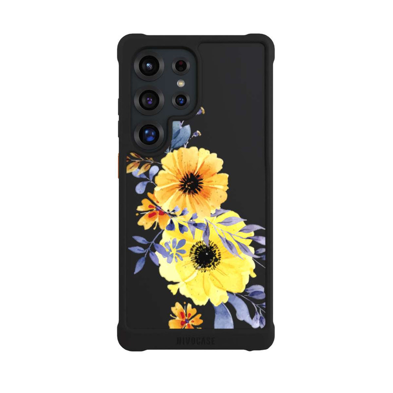 Galaxy S25 Ultra NIVOmax Yellow Swedish Flowers