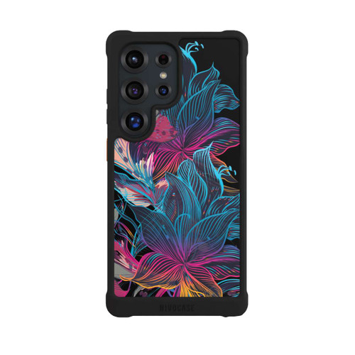 Samsung Galaxy S25 Ultra NIVOmax Le pouvoir des fleurs néon