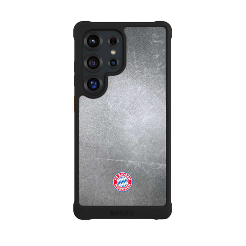 Samsung Galaxy S25 Ultra NIVOmax Classic FCB Logo - colorful on metal look