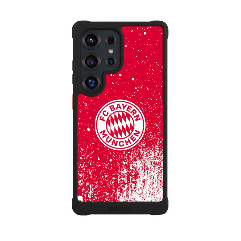 Galaxy S25 Ultra NIVOmax Splatter Rot - FCB