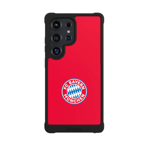 Samsung Galaxy S25 Ultra NIVOmax FCB Logo auf Rot