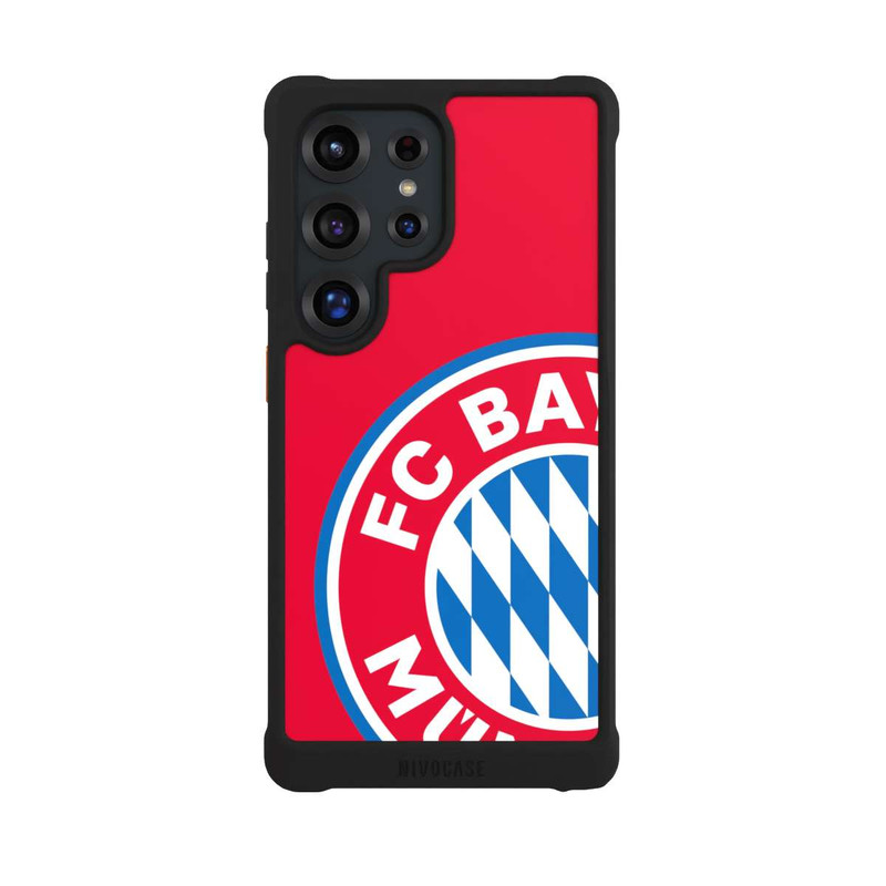 Galaxy S25 Ultra NIVOmax Großes FCB Logo Rot