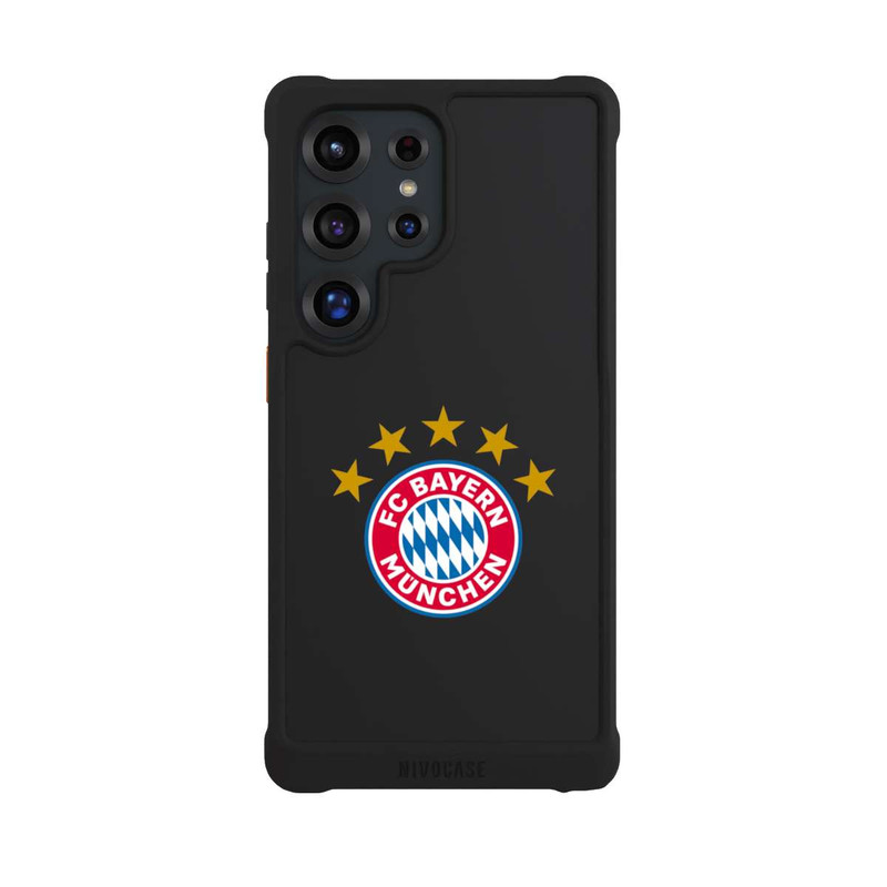 Galaxy S25 Ultra NIVOmax FCB Logo with stars - transparent