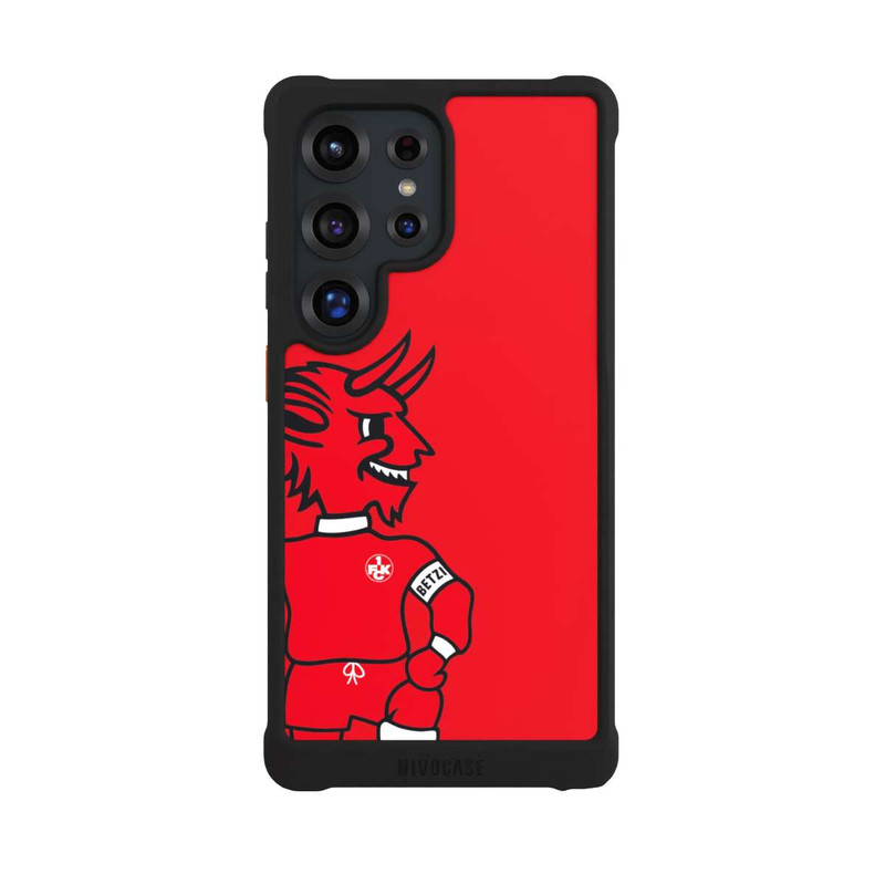 Galaxy S25 Ultra NIVOmax FCK Betzi mit Fußball