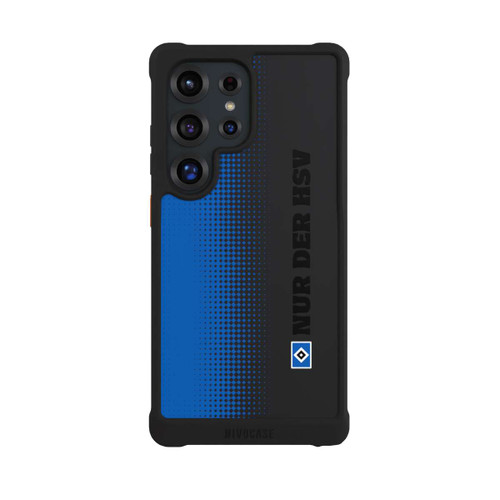 Samsung Galaxy S25 Ultra NIVOmax Nur der HSV - Rautenraster Blau - ohne Hintergrund