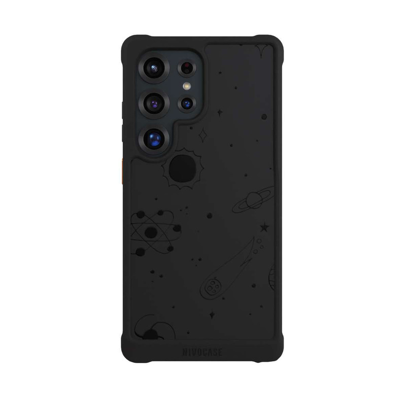 Galaxy S25 Ultra NIVOmax Galaxie noire sans fond