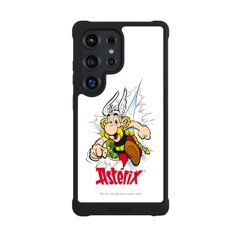 Galaxy S25 Ultra NIVOmax Astérix Logo