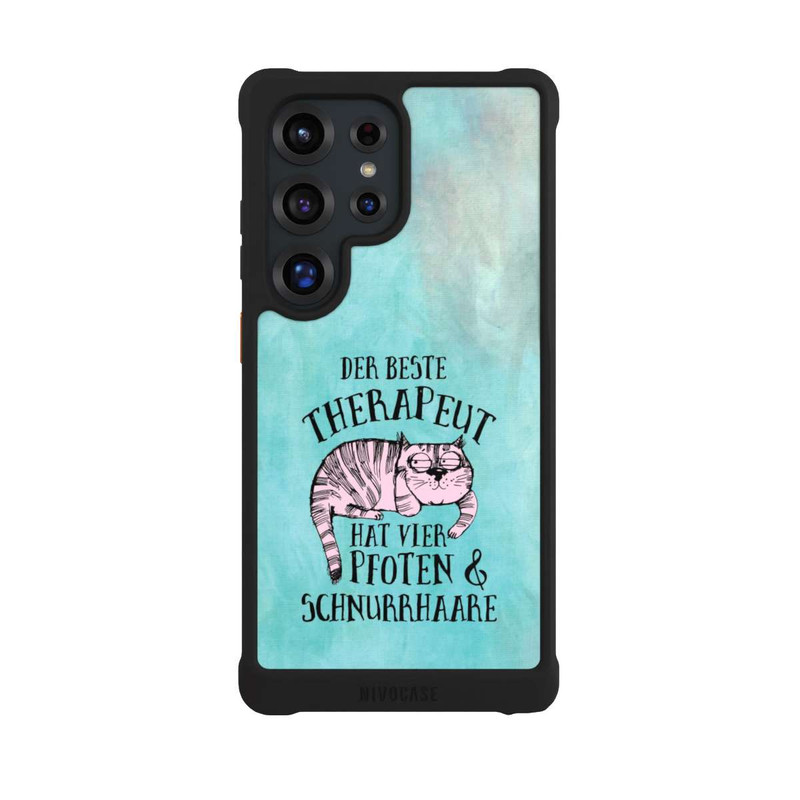 Galaxy S25 Ultra NIVOmax Katze Therapeut