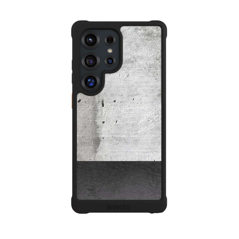 Galaxy S25 Ultra NIVOmax Leder und Beton