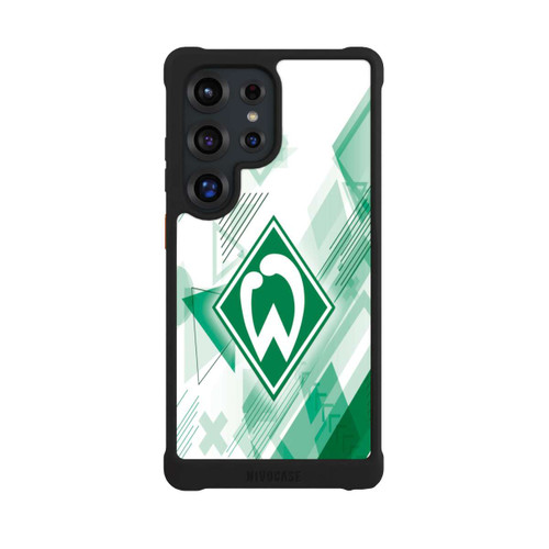 Samsung Galaxy S25 Ultra NIVOmax Weiße Grafikelemente - Werder Bremen