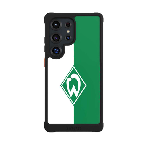 Samsung Galaxy S25 Ultra NIVOmax Weiß-Grün - Werder Bremen