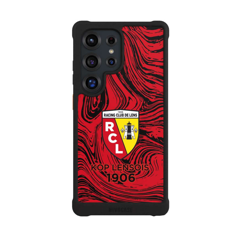 Galaxy S25 Ultra NIVOmax RC Lens Welle Rot