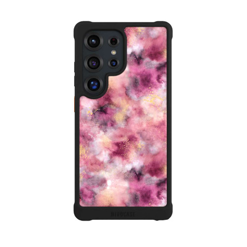 Samsung Galaxy S25 Ultra NIVOmax Rauchiges Marmoraquarell rosa