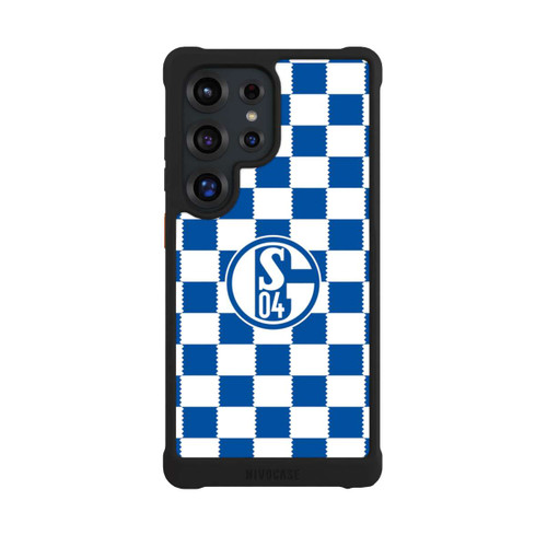 Samsung Galaxy S25 Ultra NIVOmax Muster Schalke 04
