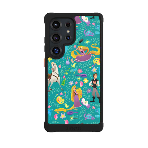 Samsung Galaxy S25 Ultra NIVOmax Rapunzel Blue Pattern