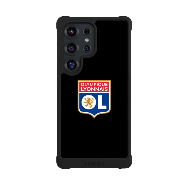 Galaxy S25 Ultra NIVOmax Olympique Lyonnais Black