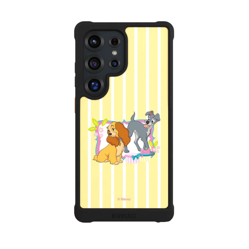 Galaxy S25 Ultra NIVOmax Lady And The Tramp Frame yellow