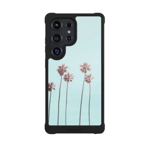 Samsung Galaxy S25 Ultra NIVOmax Hellrosa Strandpalme Paradies