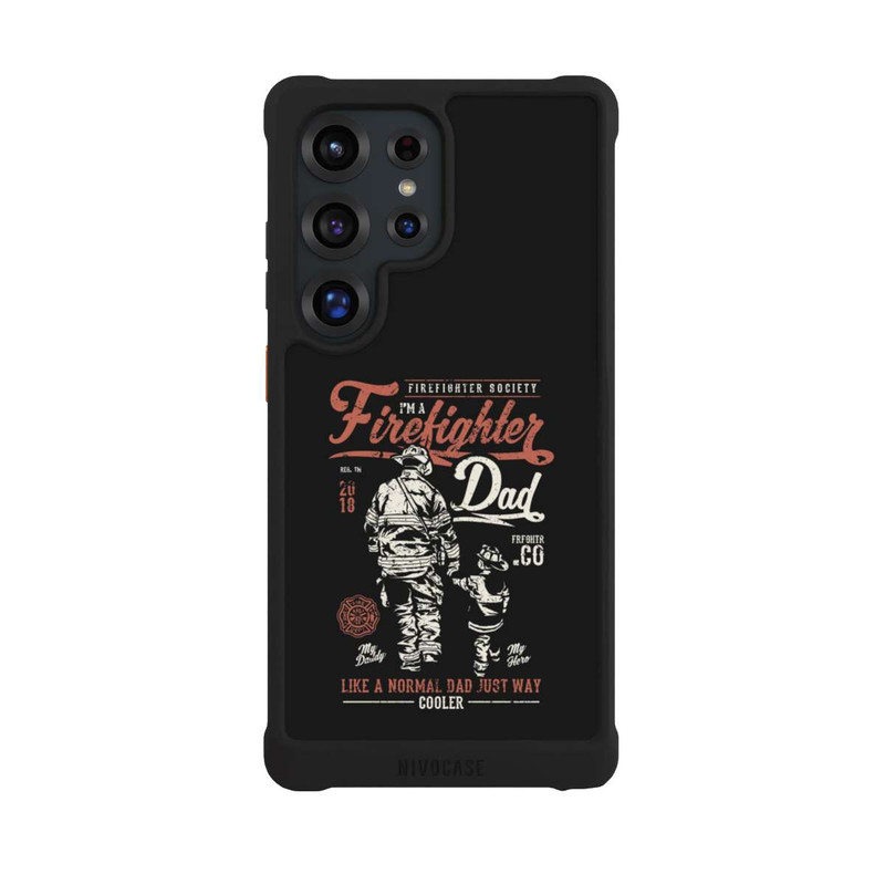 Galaxy S25 Ultra NIVOmax Firefighter Dad