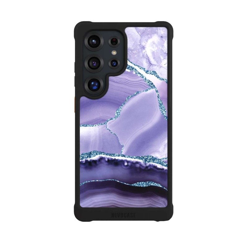 Galaxy S25 Ultra NIVOmax Marbre Lilas