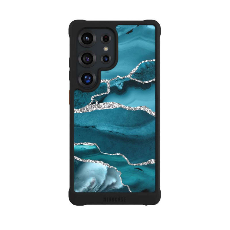 Galaxy S25 Ultra NIVOmax Gletscher Eis Marmor
