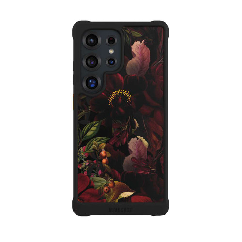 Samsung Galaxy S25 Ultra NIVOmax Champ de Fleurs Foncé