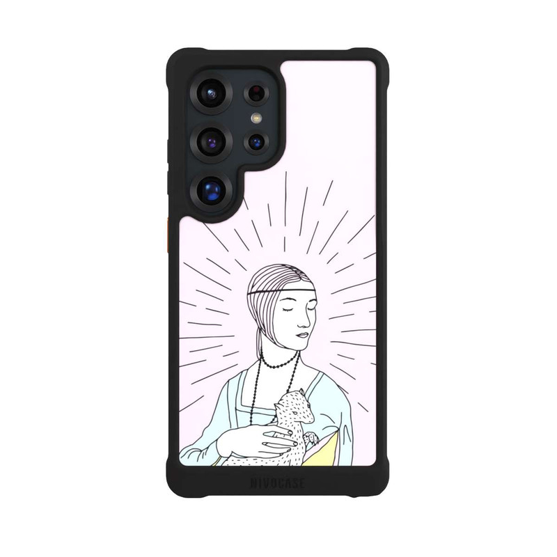 Galaxy S25 Ultra NIVOmax La dame à l'hermine