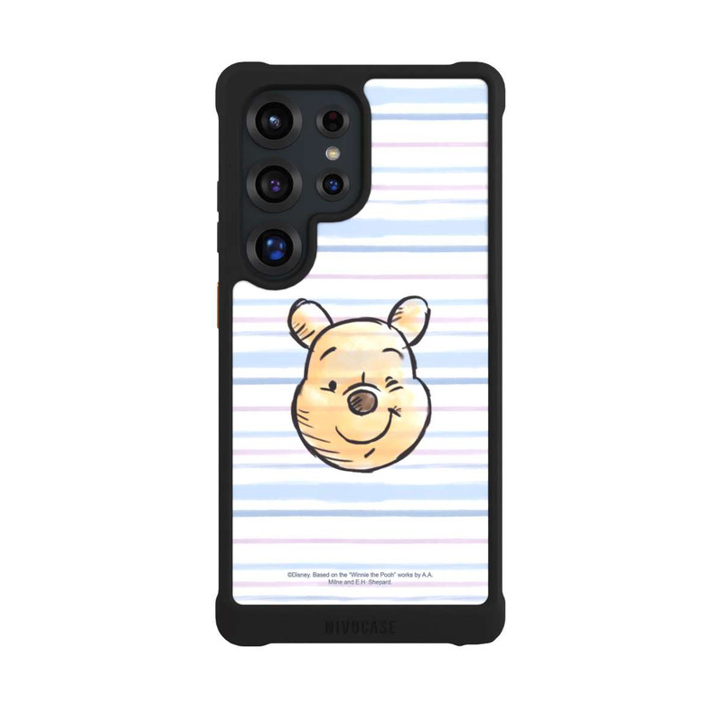 Galaxy S25 Ultra NIVOmax Winnie Puuh auf Streifen