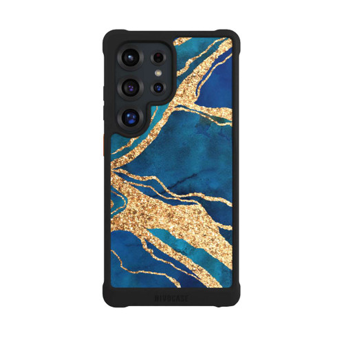 Samsung Galaxy S25 Ultra NIVOmax Gemstone Blue Gold