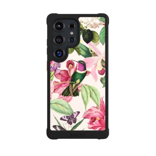 Samsung Galaxy S25 Ultra NIVOmax Kolibris und Rosen Muster