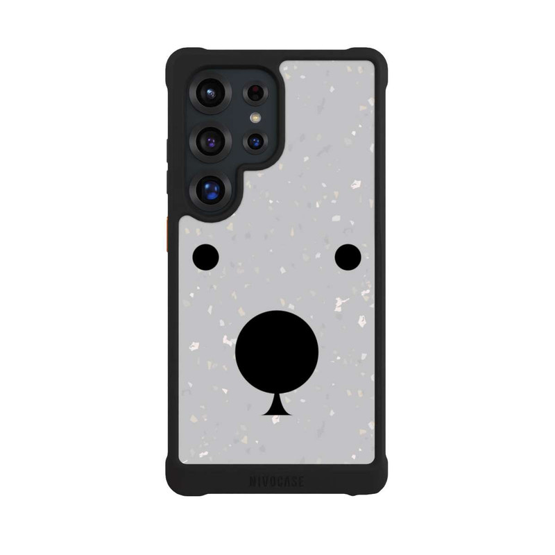 Galaxy S25 Ultra NIVOmax Bear Closeup